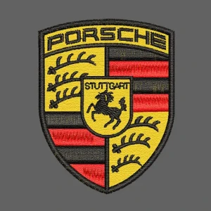 Parche Bordado Porsche