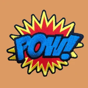 Parche Bordado Pow