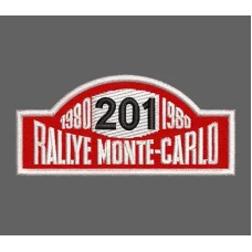 Parche Bordado Rallye de Montecarlo