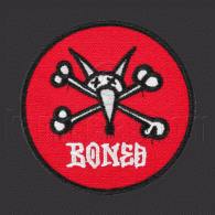 Parche Bordado Rat Bones