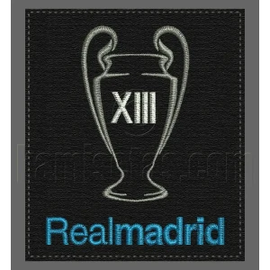 Parche Bordado Real Madrid 13 copas