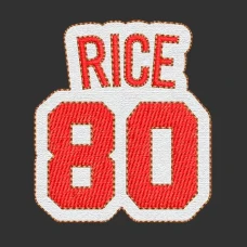 Parche Bordado Rice