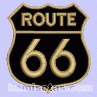 Parche Bordado Route 66