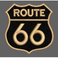 Parche Bordado Route 66