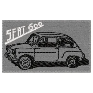 Parche Bordado Seat 600