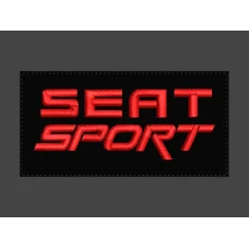 Parche Bordado Seat Sport