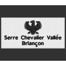 Parche Bordado Serre Chevalier