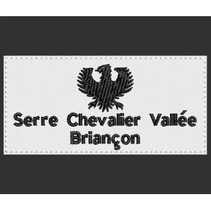 Parche Bordado Serre Chevalier