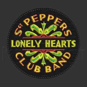 Parche Bordado Sgt Peppers beatles