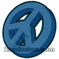 Parche Bordado Simb. de la paz