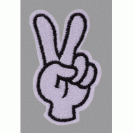 Parche Bordado Simbolo Victoria