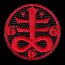 Parche Bordado Simbolo satanico