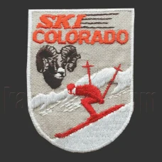 Parche Bordado Ski Colorado
