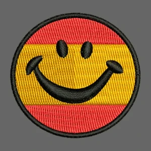 Parche Bordado Smile España