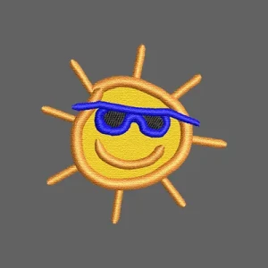 Parche Bordado Sol I