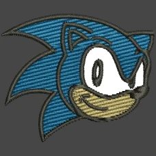 Parche Bordado Sonic