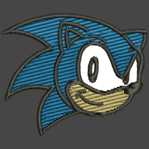 Parche Bordado Sonic