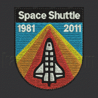Parche Bordado Space Shuttle