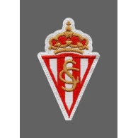 Parche Bordado Sporting de Gij&oacute;n
