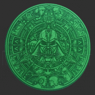 Parche Star Wars calendario azteca