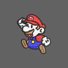 Parche Bordado Super Mario
