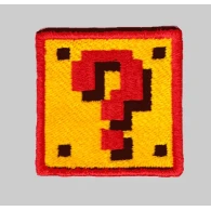 Parche Bordado Super Mario interrogacion