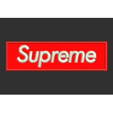 Parche Bordado Supreme