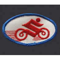 Parche Bordado Suzuki vintage