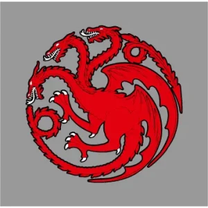 Parche Targaryen juego de tronos