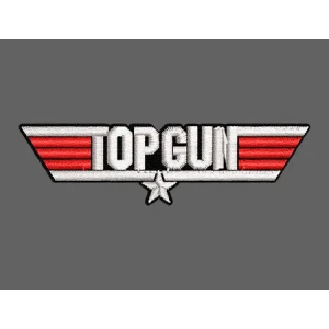 Parche Bordado Top Gun