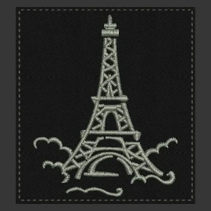 Parche Bordado Torre Eiffel Paris