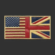 Parche Bordado USA UK II