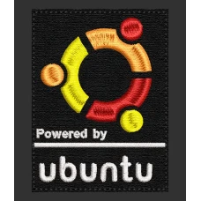 Parche Bordado Ubuntu