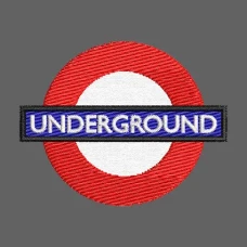Parche Bordado Underground