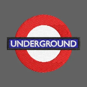 Parche Bordado Underground