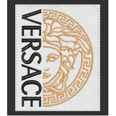 Parche Bordado Versace mitad
