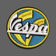 Parche Bordado Vespa