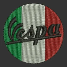 Parche Bordado Vespa logo