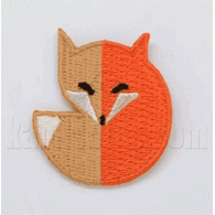Parche Bordado Zorro