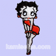Parche Bordado betty boop