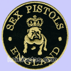 Parche Bordado bull dog