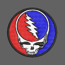 Parche Bordado grateful dead