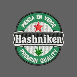 Parche Bordado hashniken