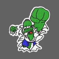 Parche Bordado homer hulk