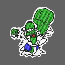 Parche Bordado homer hulk