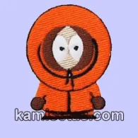 Parche Bordado kenny
