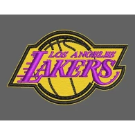 Parche Bordado lakers