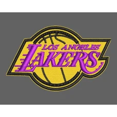 Parche Bordado lakers