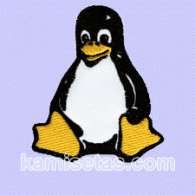 Parche Bordado linux