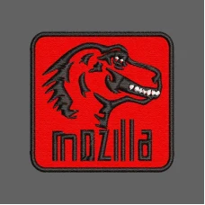Parche Bordado mozilla